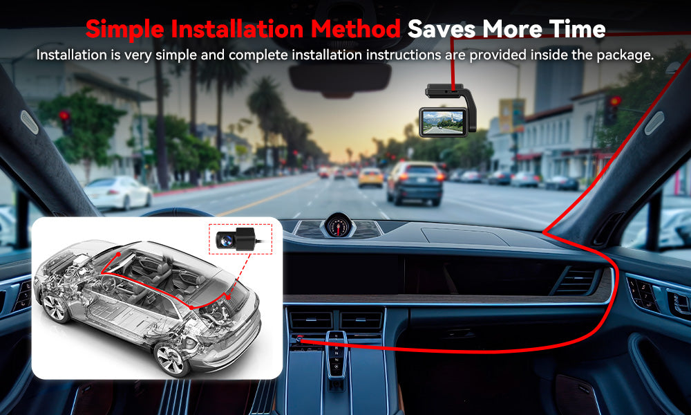 Simple Installation Dash Cam Save More Time And Budget