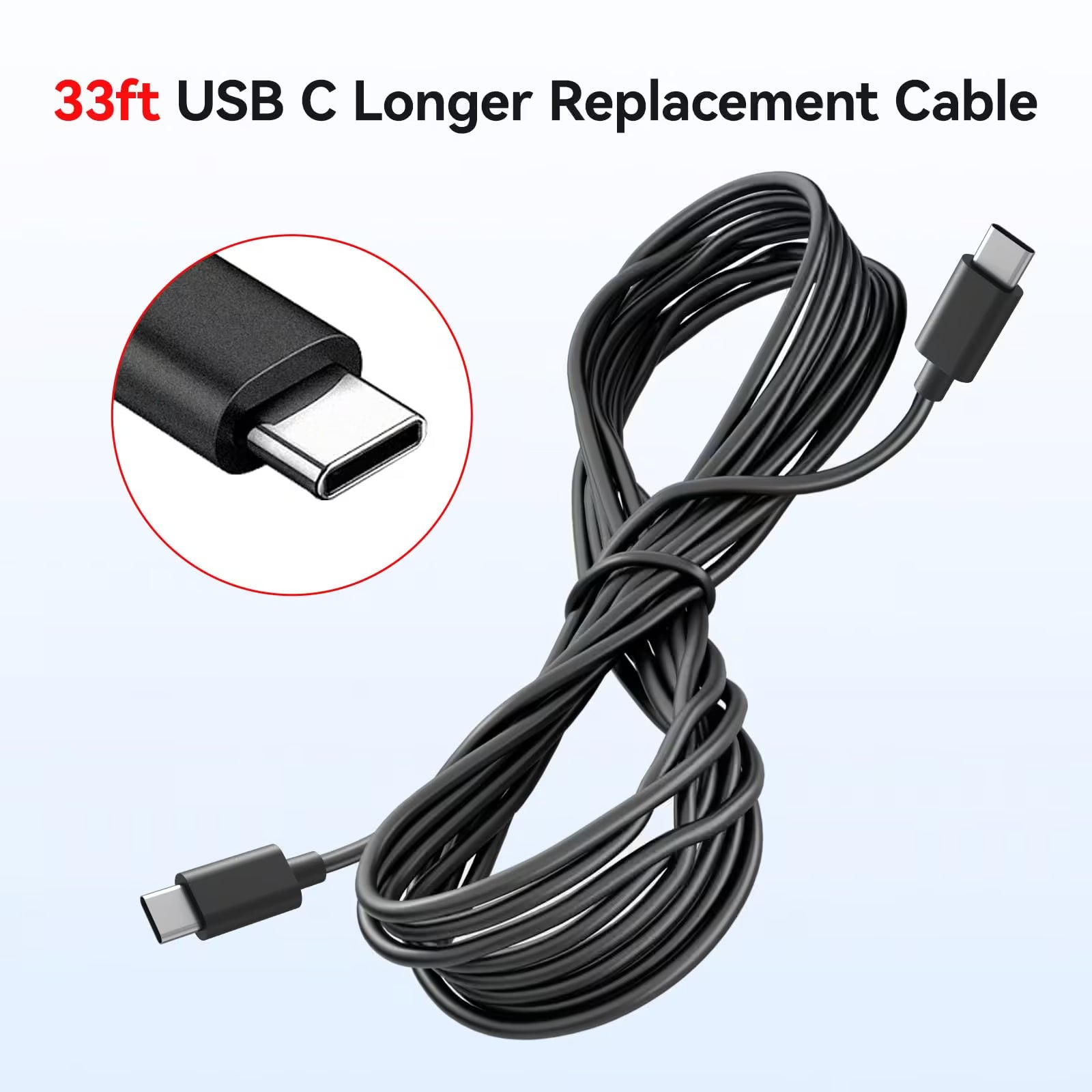 Redtiger F17 Elite/VC70 Rear Camera 33Feet  Replacement Cables - REDTIGER Official