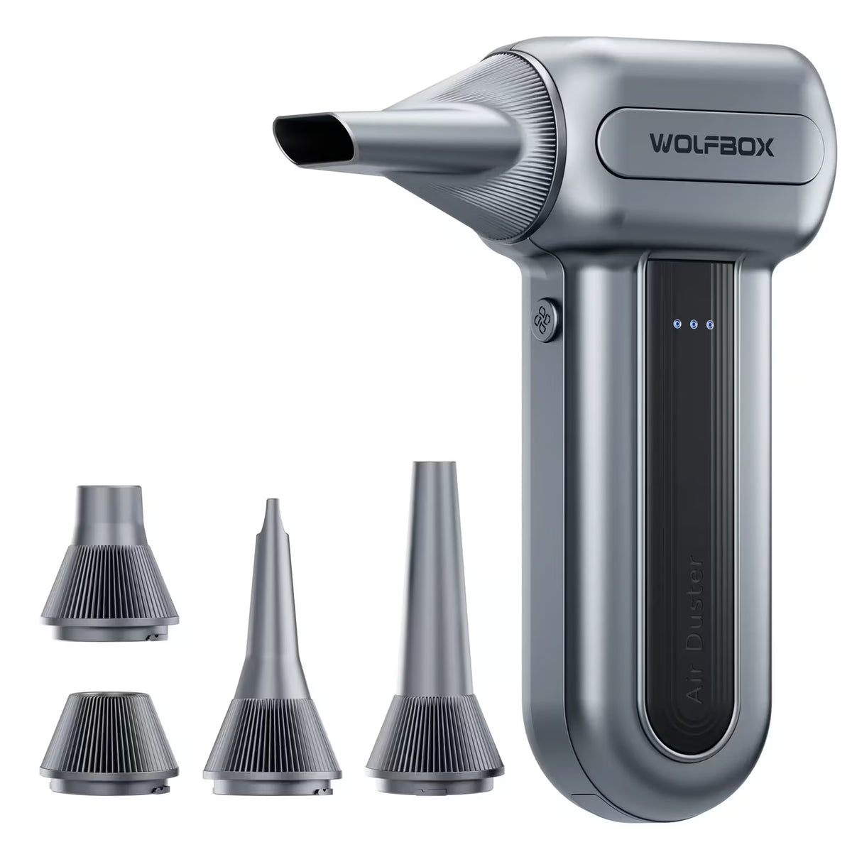 WOLFBOX MF70 Compressed Air Duster, 3-Speed Adjustable, Electric, Cordless - REDTIGER Official