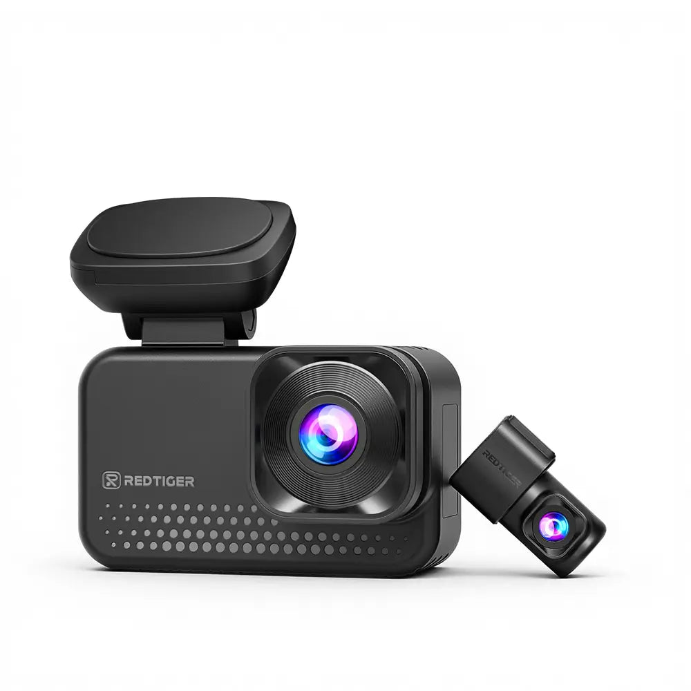 Redtiger ViewClear-70 4K Dual HDR 5.8Ghz WiFi-6 Super Night Vision Dual Dash Cam - REDTIGER Official